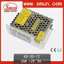 35W12VDC 3A Switching Power Supply Small Size with CE RoHS 2 Year Warranty